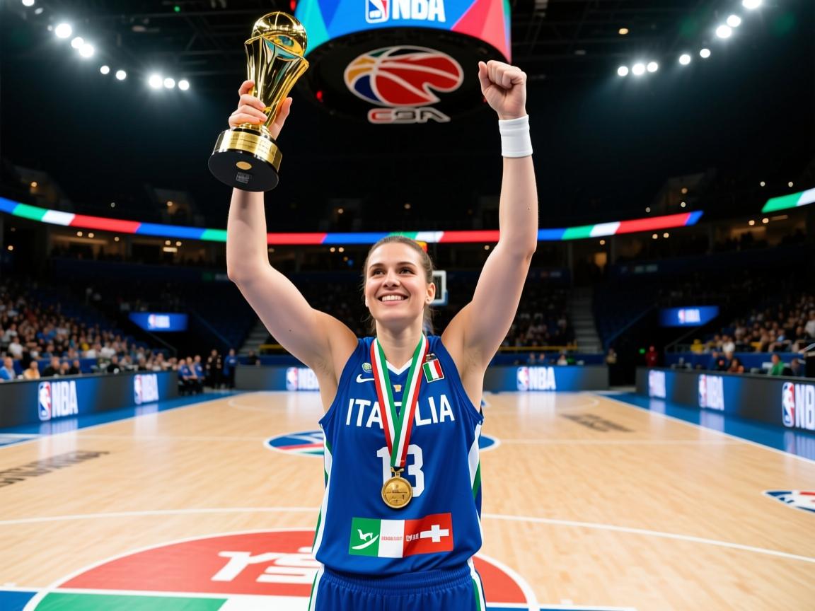 意大利女篮夺冠，成为最强者  第1张