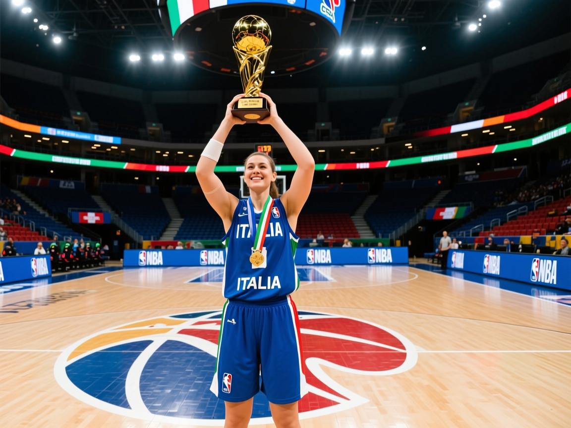 意大利女篮夺冠，成为最强者  第3张